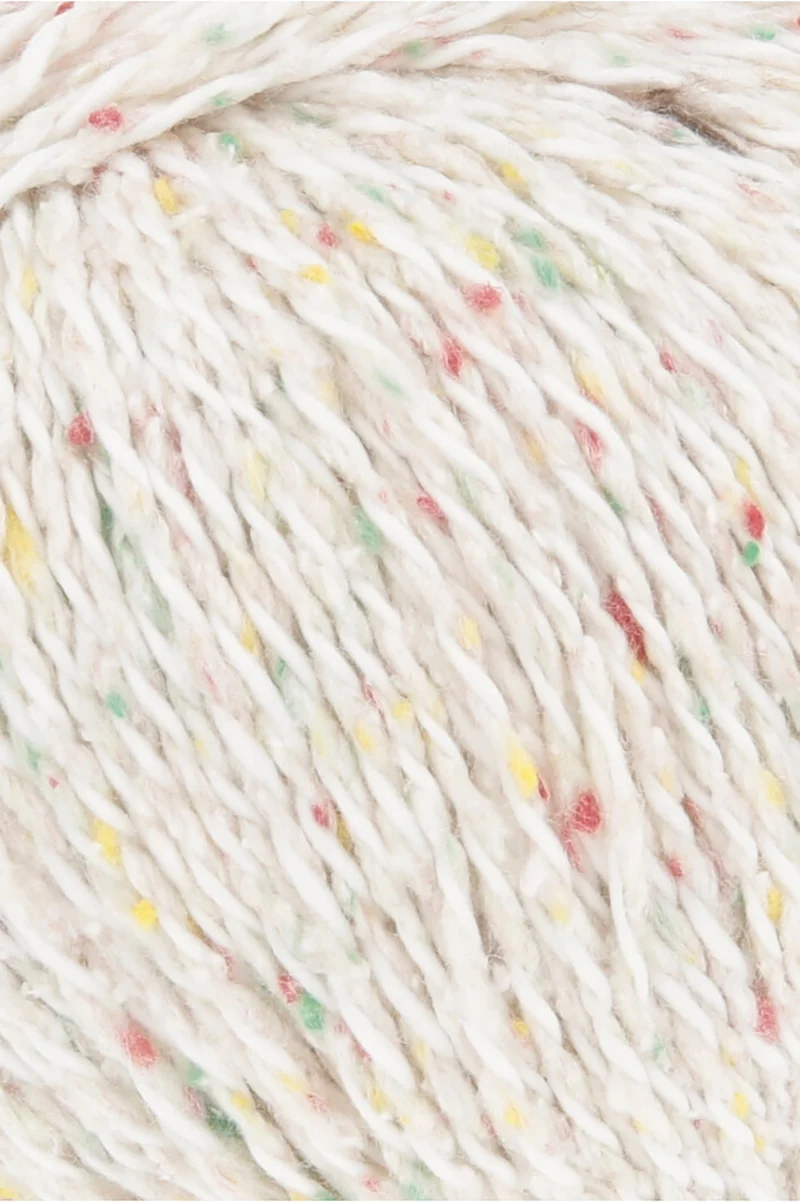 Lang Yarns Cotton Tweed 0001 Weiß