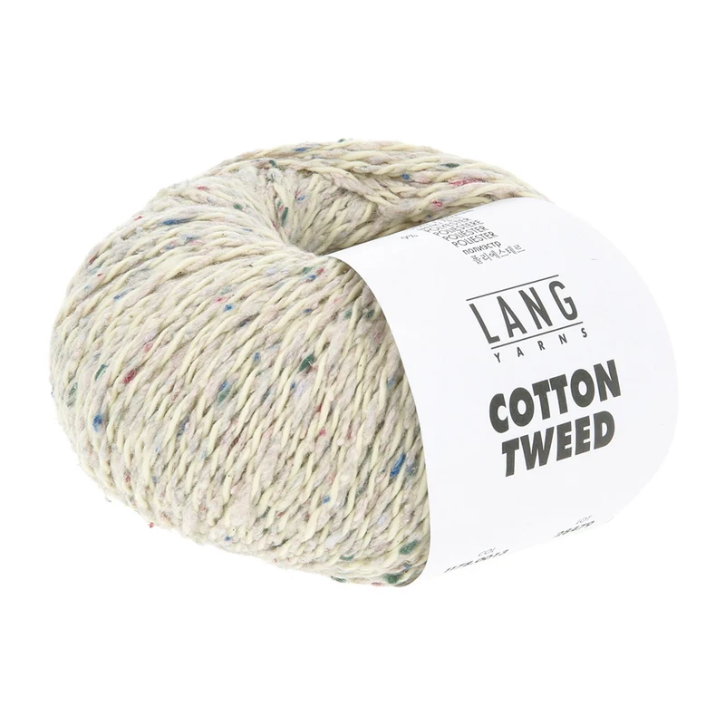 Lang Yarns Cotton Tweed 0013 Babygelb