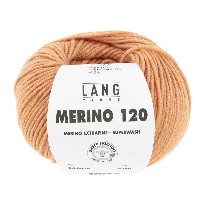 Lang Yarns Merino 120 0428 Mango
