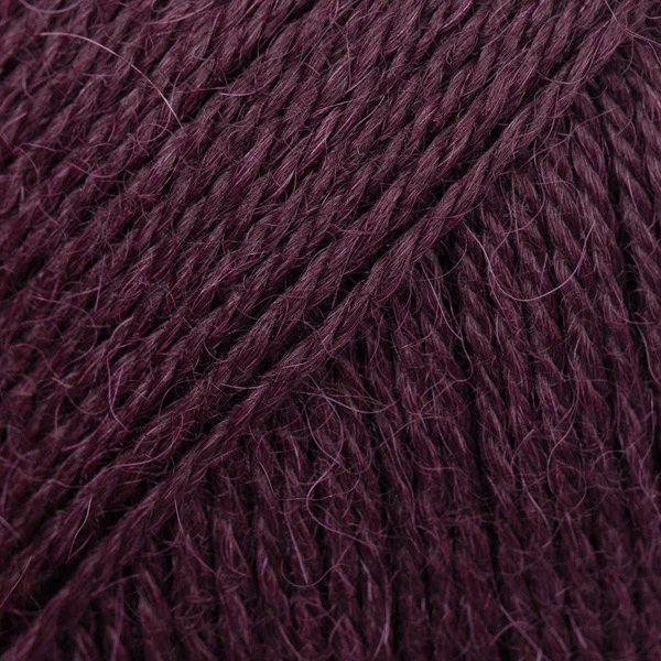 DROPS Alpaka Uni Colour 9044 Dunkle Traube