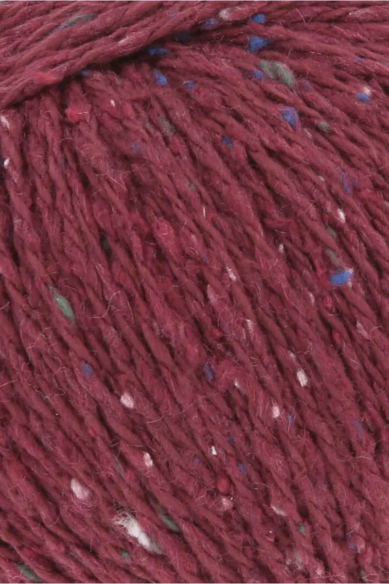 Lang Yarns Cotton Tweed 0064 Burgund
