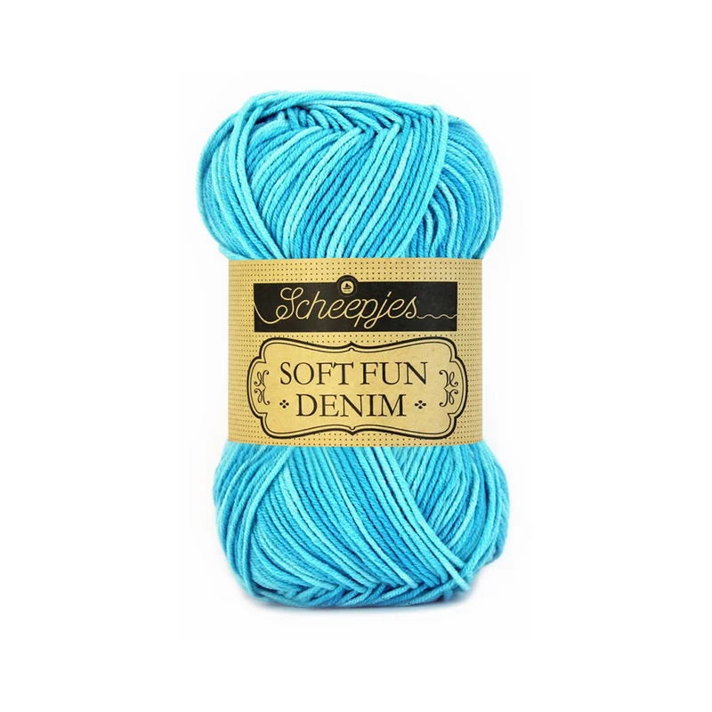 Scheepjes Softfun Denim 500 Blau