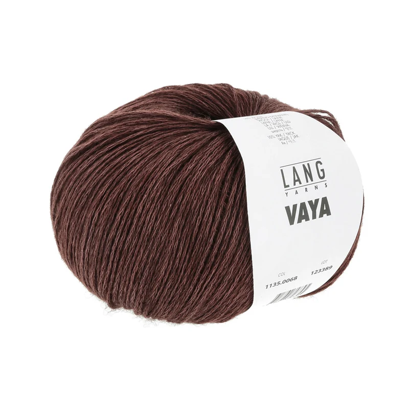 Lang Yarns Vaya 0068 Braun