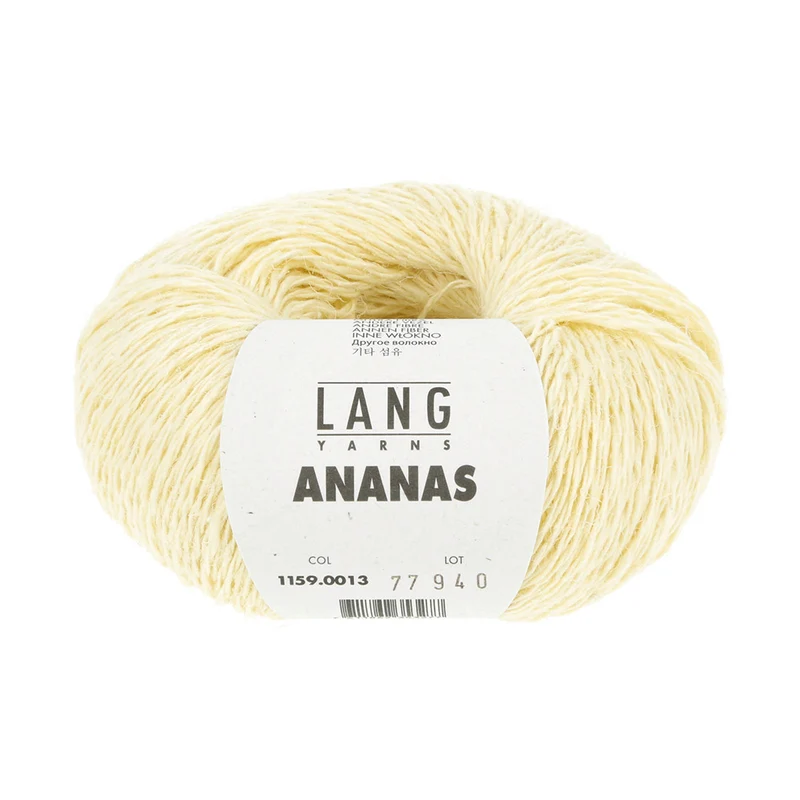 Lang Yarns Ananas 0013 Hellgelb