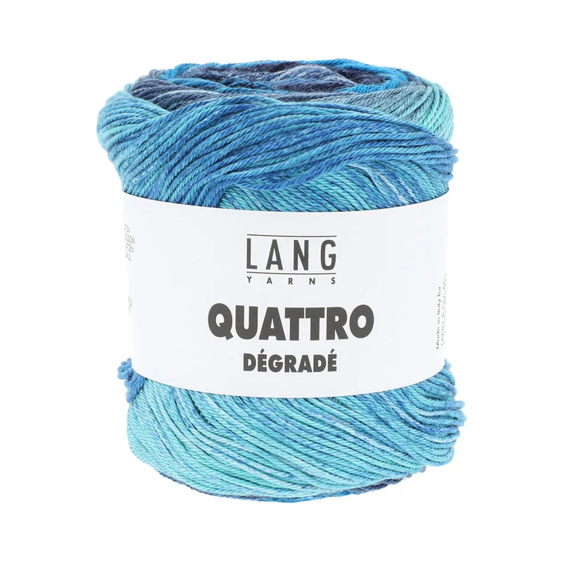 Lang Yarns Quattro Dégradé 0011 Blau