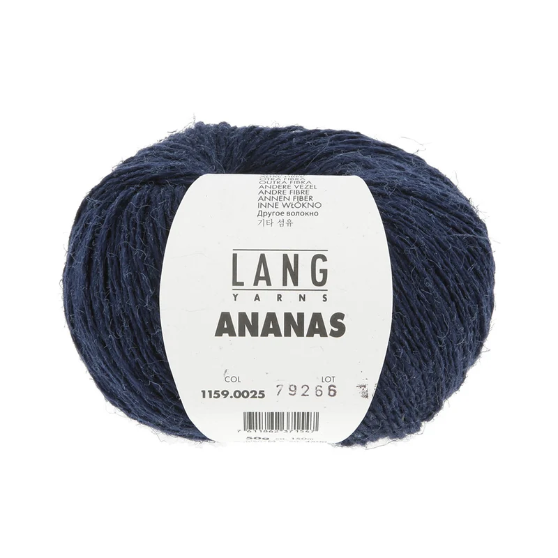 Lang Yarns Ananas 0025 Marineblau