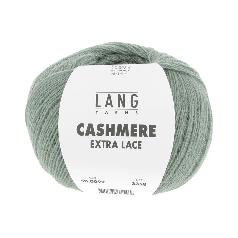Lang Yarns Cashmere Extra Lace 0092 Salie