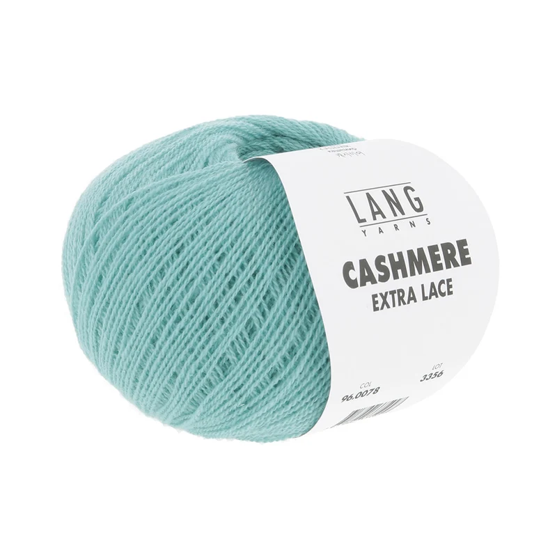 Lang Yarns Cashmere Extra Lace 0078 Teal