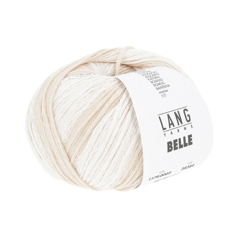 Lang Yarns Belle 0002 Naturweiß