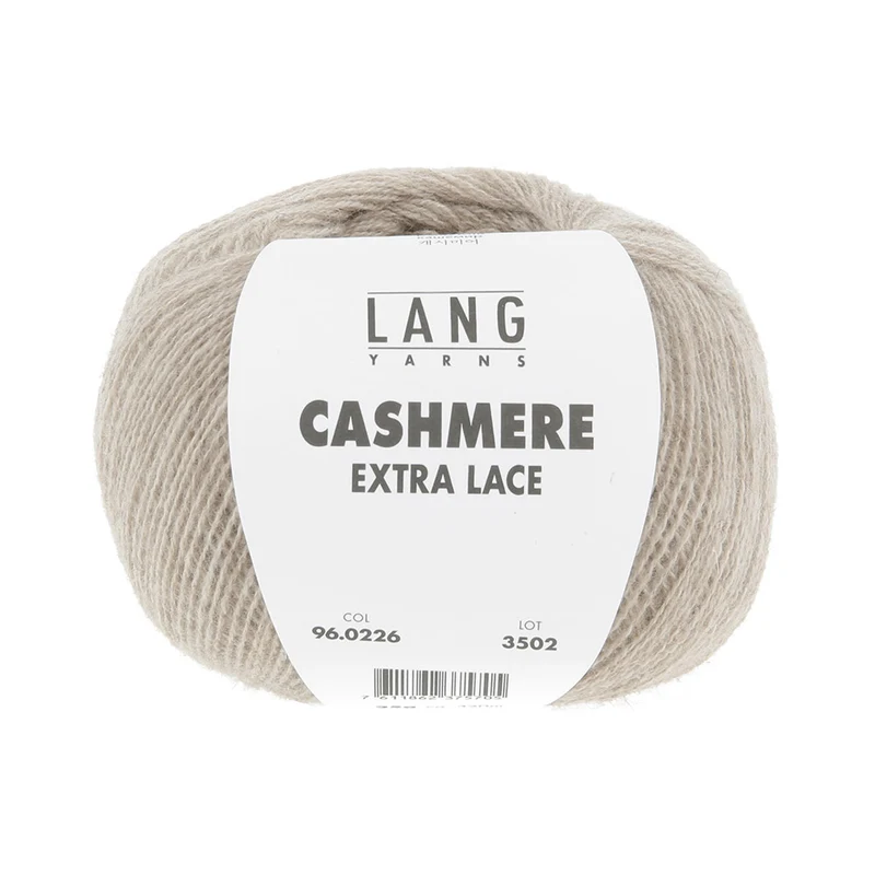 Lang Yarns Cashmere Extra Lace 0226 Sand-Mélange