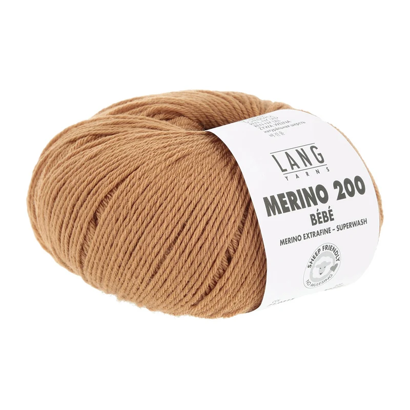 Lang Yarns Merino 200 Bebe 0315 Nougat