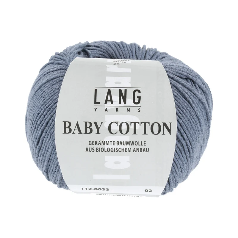 Lang Yarns Baby Cotton 0033 Hellblau