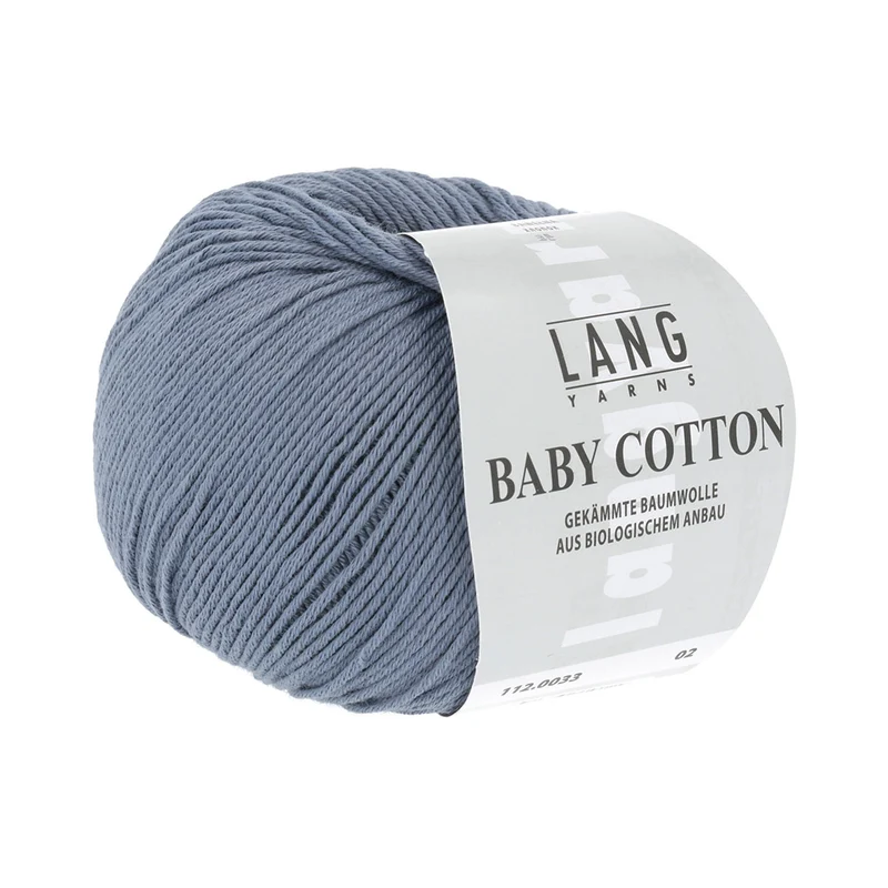 Lang Yarns Baby Cotton 0033 Hellblau