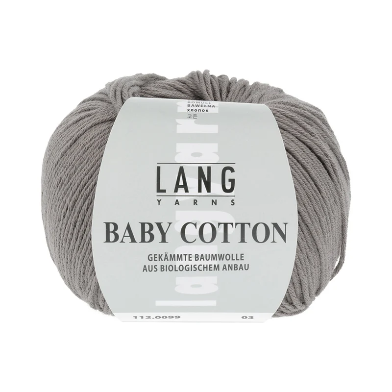 Lang Yarns Baby Cotton 0099 Schlamm