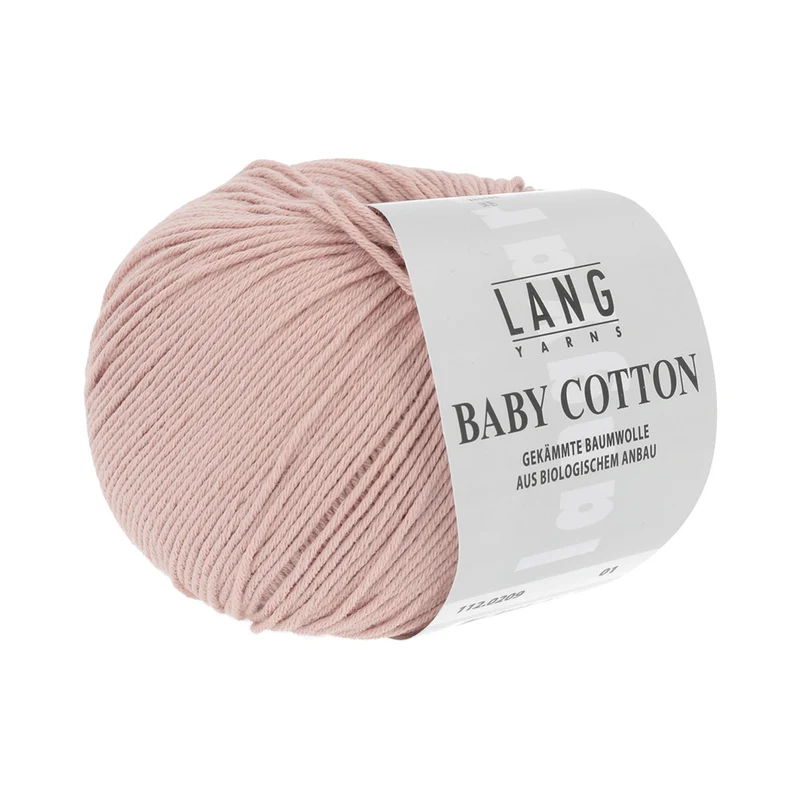 Lang Yarns Baby Cotton 0209 Dunkelrosa