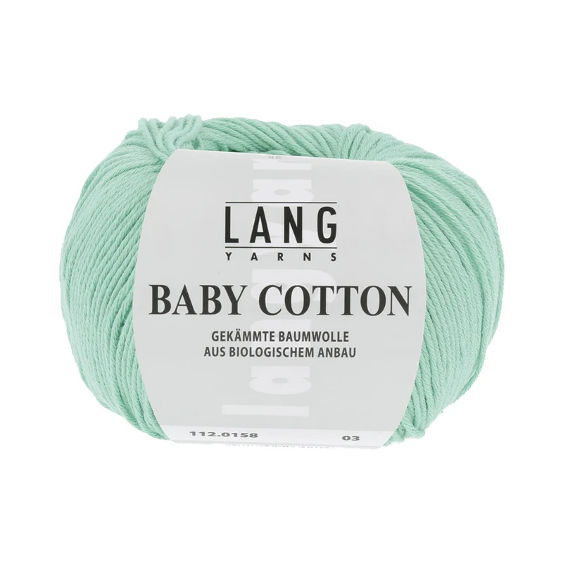 Lang Yarns Baby Cotton 0158 Mint