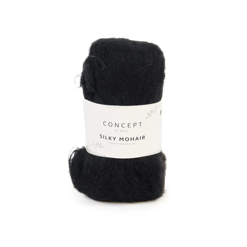 Katia Silky Mohair 106 Schwarz