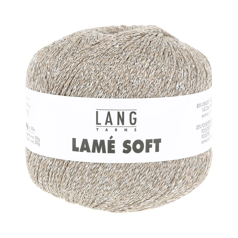 Lang Yarns Lamé Soft 0026 Beige