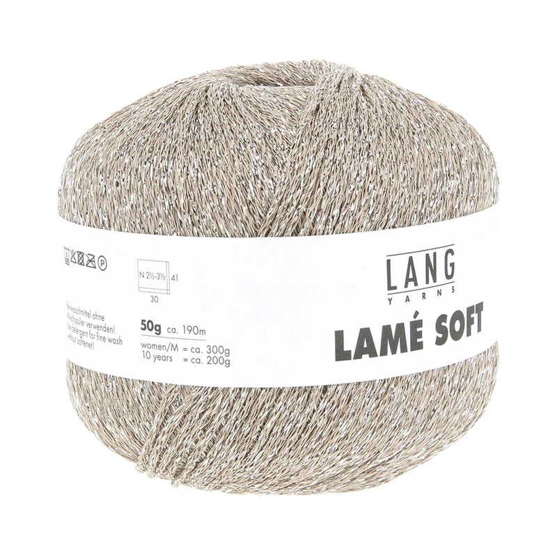 Lang Yarns Lamé Soft 0026 Beige