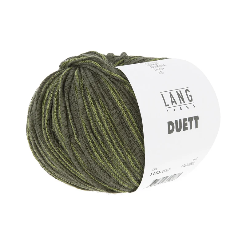 Lang Yarns Duett 0097 Dunkeloliv/Helloliv