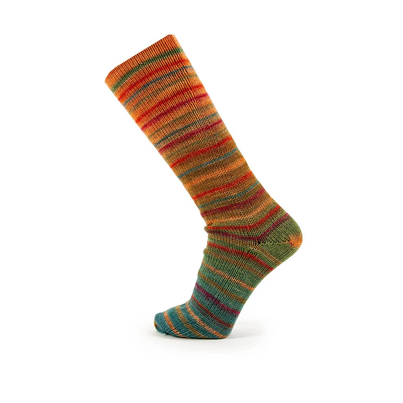 Katia Symmetric Socks & More – Paradise 044 Braun-Grün-Orange