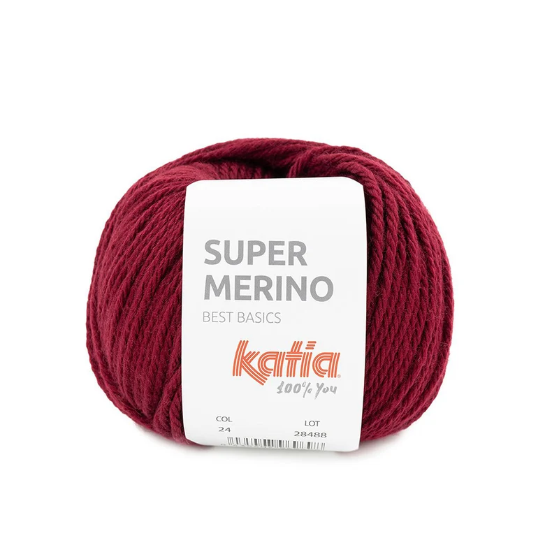 Katia Super Merino 024 Rot