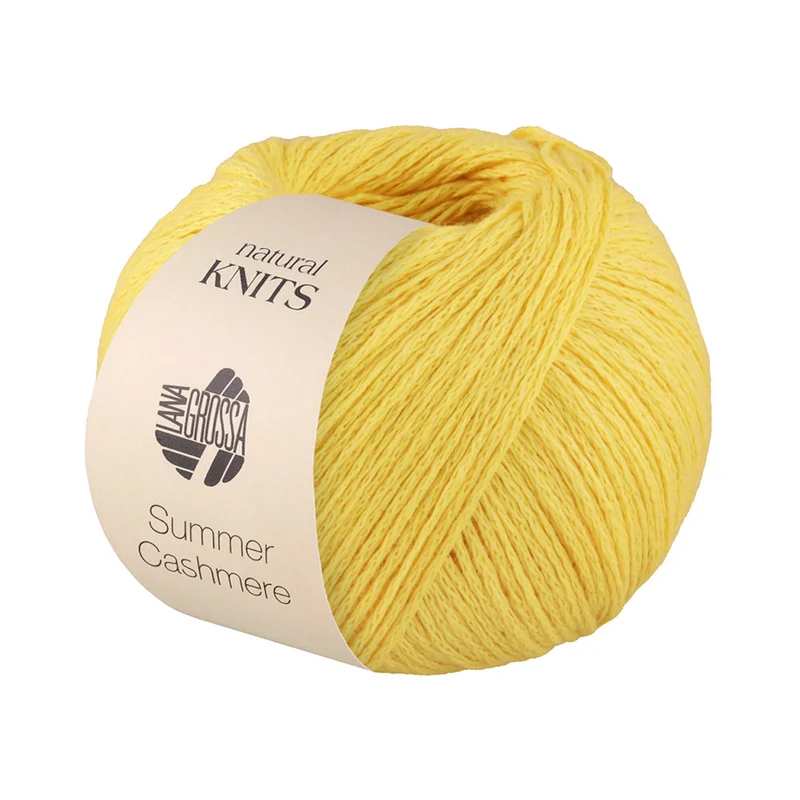 Lana Grossa Summer Cashmere 017 Zitronengelb
