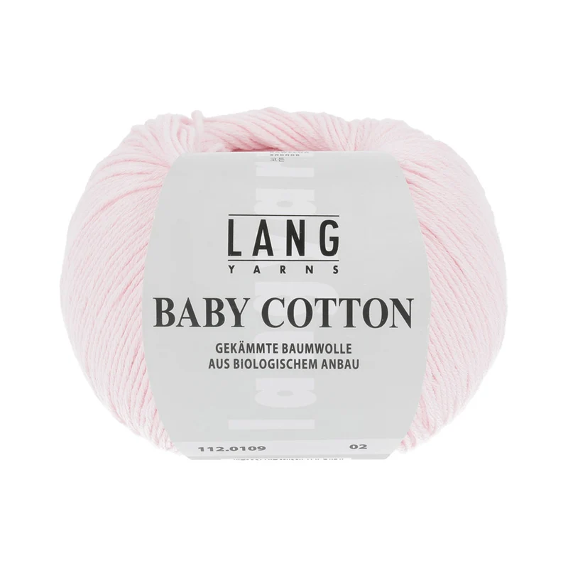 Lang Yarns Baby Cotton 0109 Hellrosa
