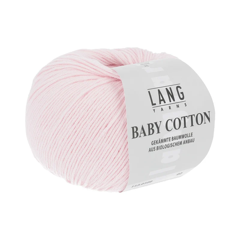Lang Yarns Baby Cotton 0109 Hellrosa