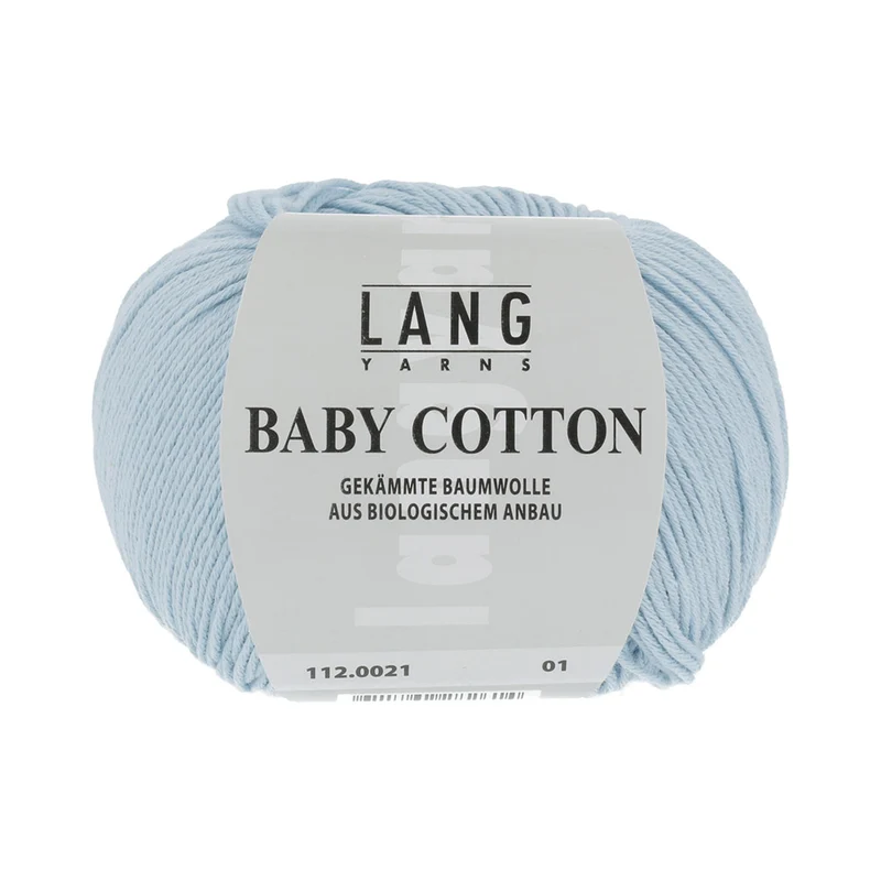 Lang Yarns Baby Cotton 0021 Himmelblau