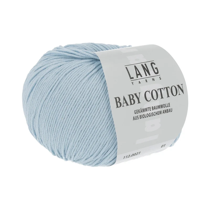 Lang Yarns Baby Cotton 0021 Himmelblau