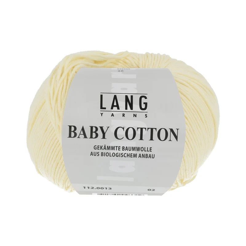 Lang Yarns Baby Cotton 0013 Zitrone