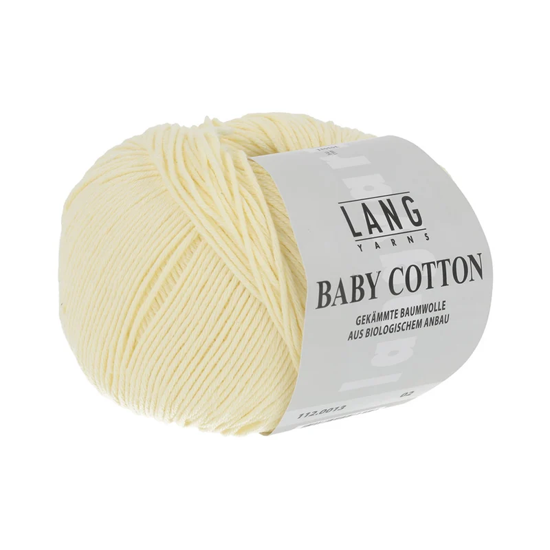 Lang Yarns Baby Cotton 0013 Zitrone
