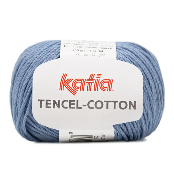 Katia Tencel-Baumwolle 022 Blau