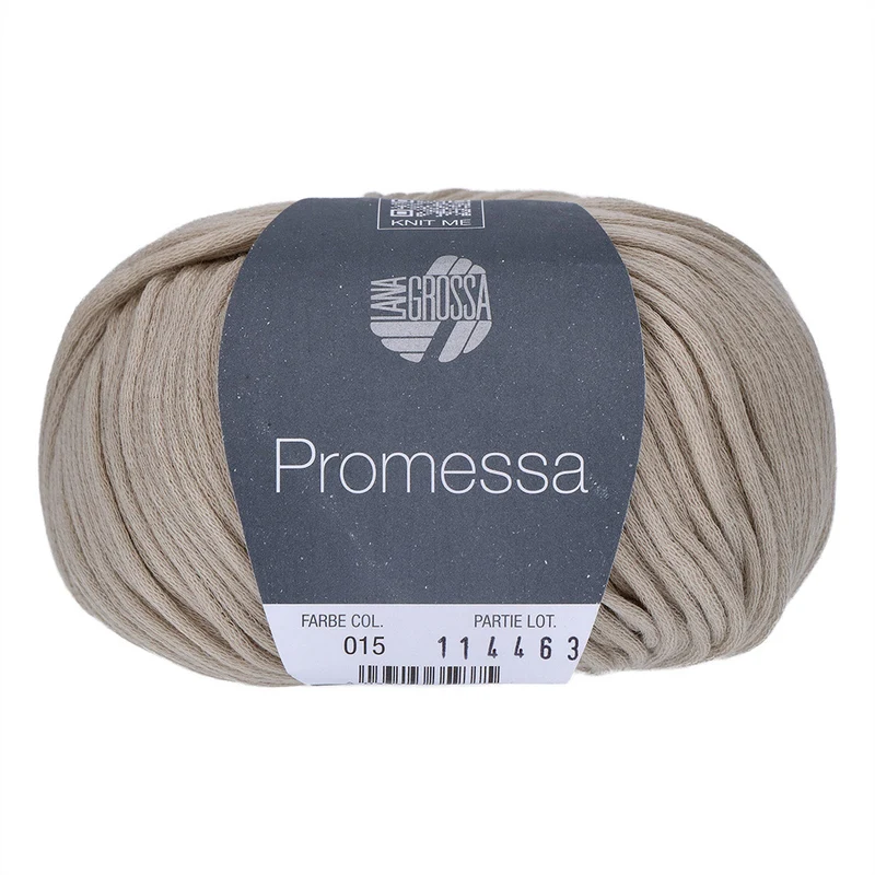 Lana Grossa Promessa 015 Grau-Beige
