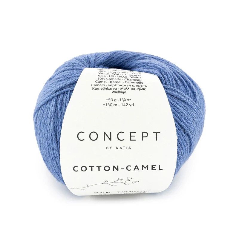 Katia Cotton-Camel 058 Blau
