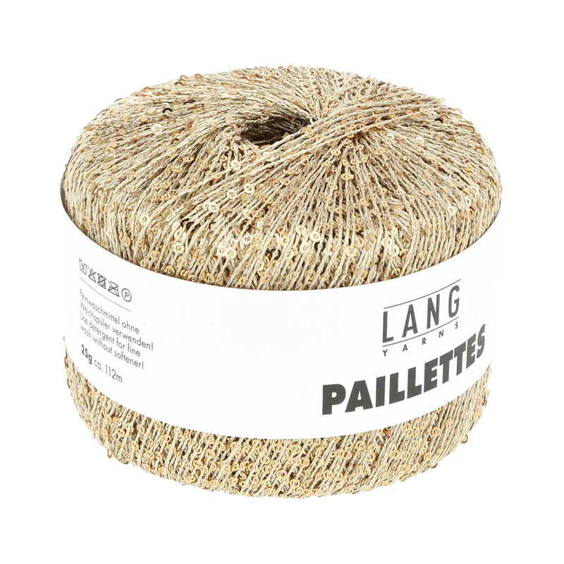 Lang Yarns Paillettes 0096 Hellbeige