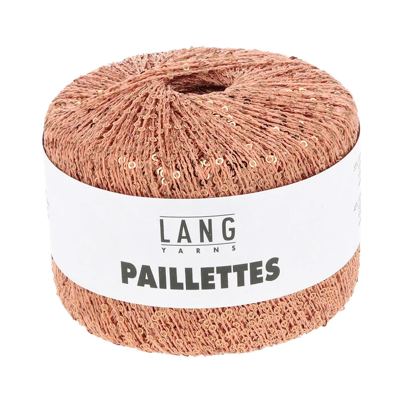 Lang Yarns Paillettes 0059 Zartes Orange