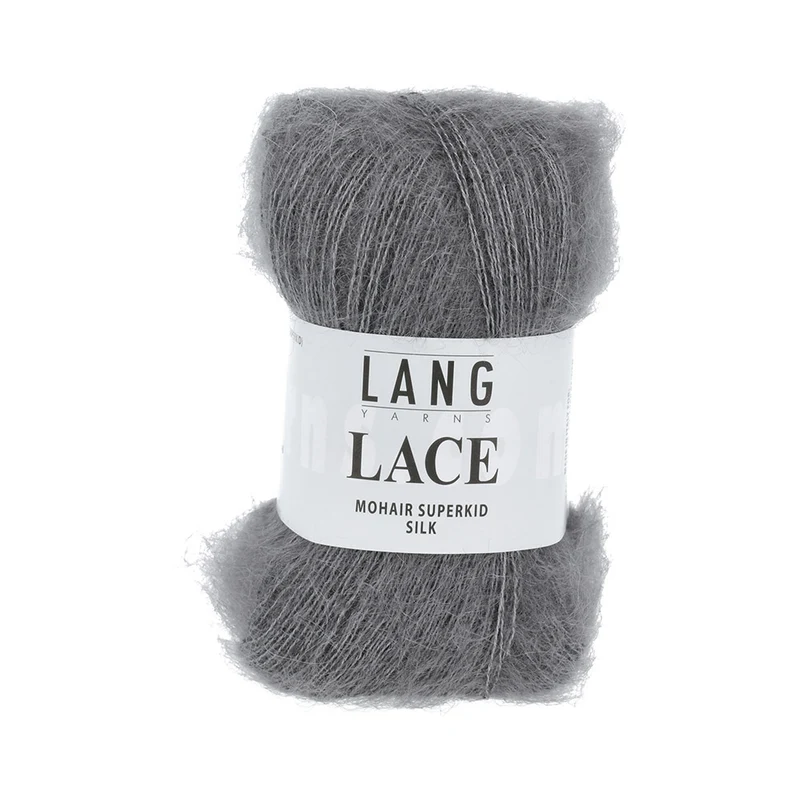 Lang Yarns Lace 0005 Grau-Mélange