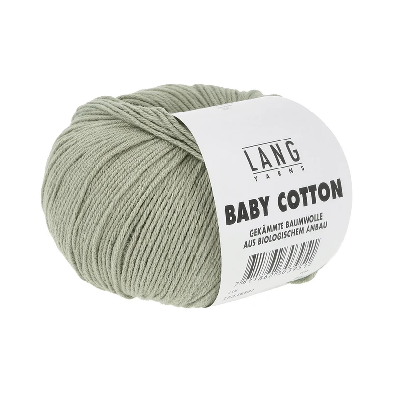 Lang Yarns Baby Cotton 0091 Pastellgrün