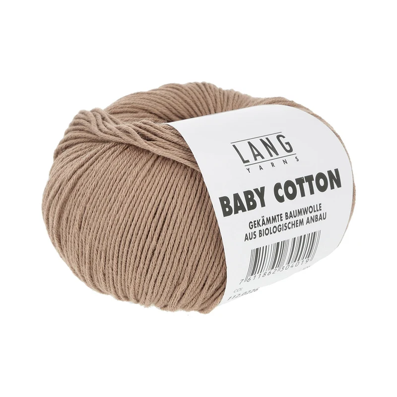 Lang Yarns Baby Cotton 0226 Schokoladencreme