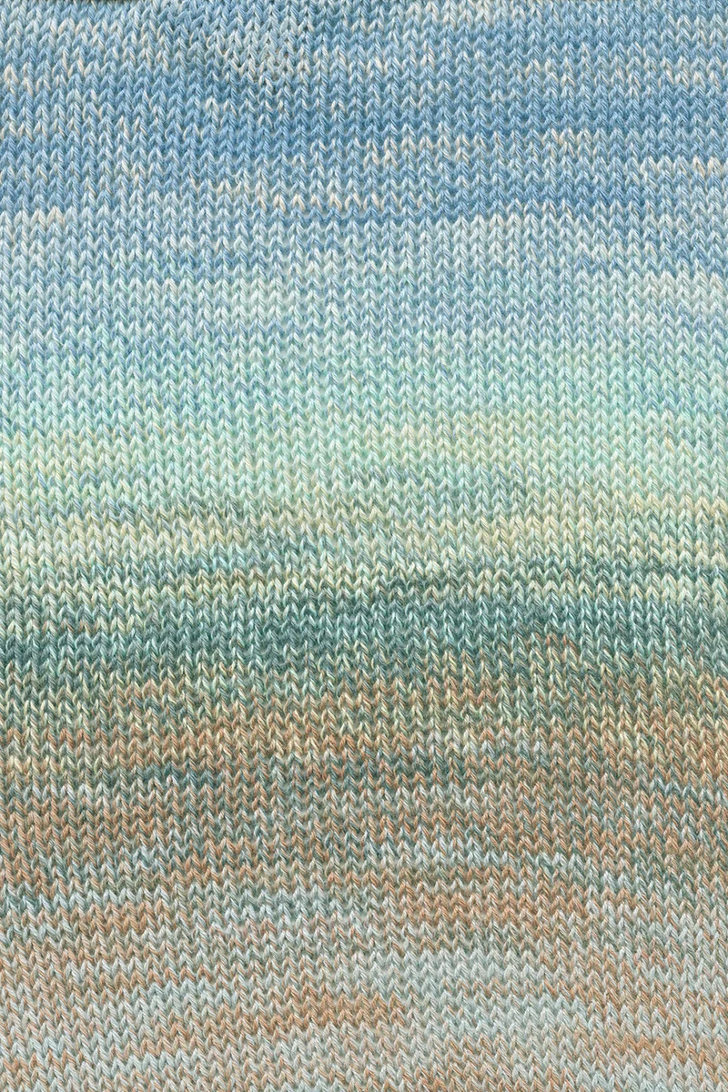 Lang Yarns Illusion 0009 Blau/Braun/Grau/Meerschaum