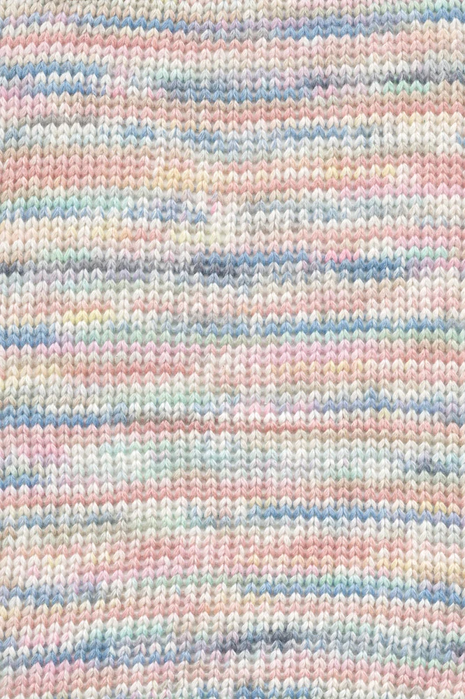 Lang Yarns Lisboa 0010 Rosa/Creme/Jeansblau/Lachsrosa