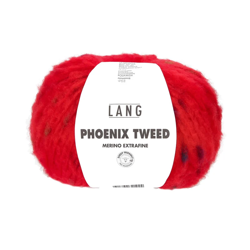 Lang Yarns Phoenix Tweed 062 Rot