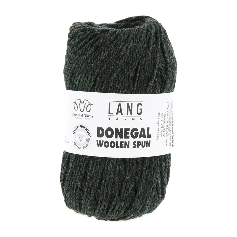 Lang Yarns Donegal Woolen Spun 0018 Dunkelgrün
