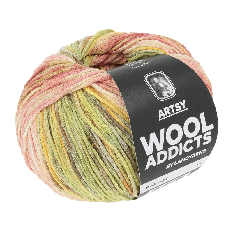 Lang Yarns Artsy 011 Gelb/Rosa