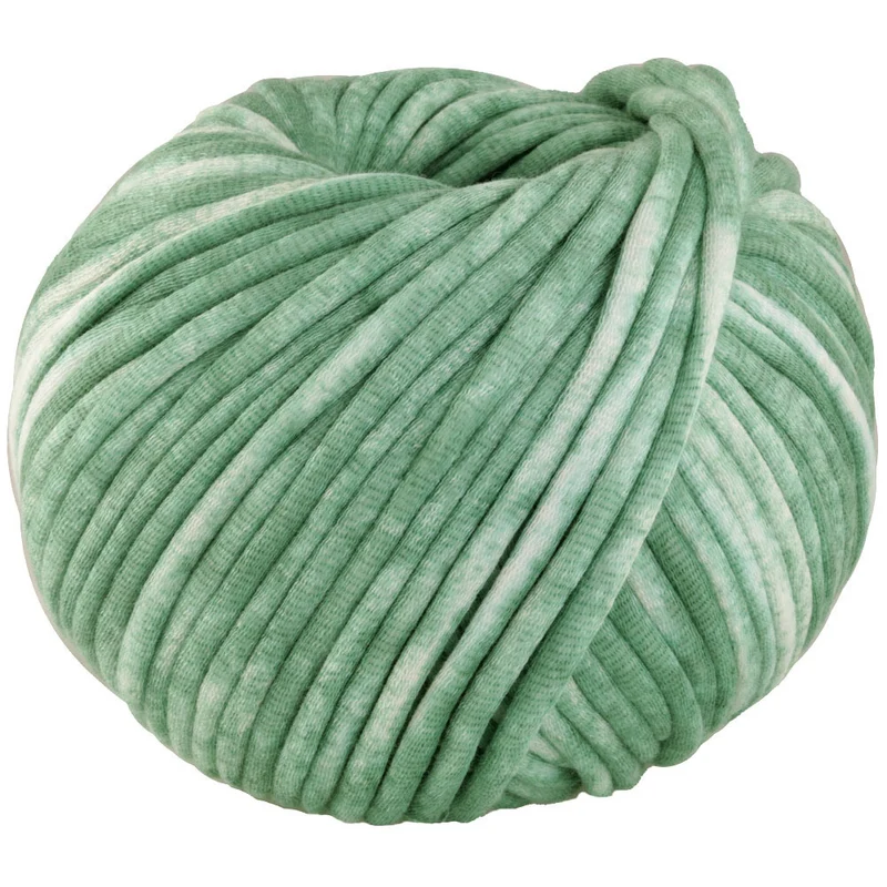 Lana Grossa Gelato Vintage 108 Oleandergrün/Weiß