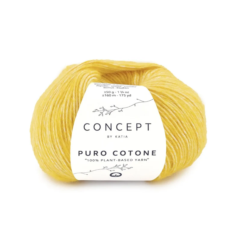 Katia Puro Cotone 56 Gelb