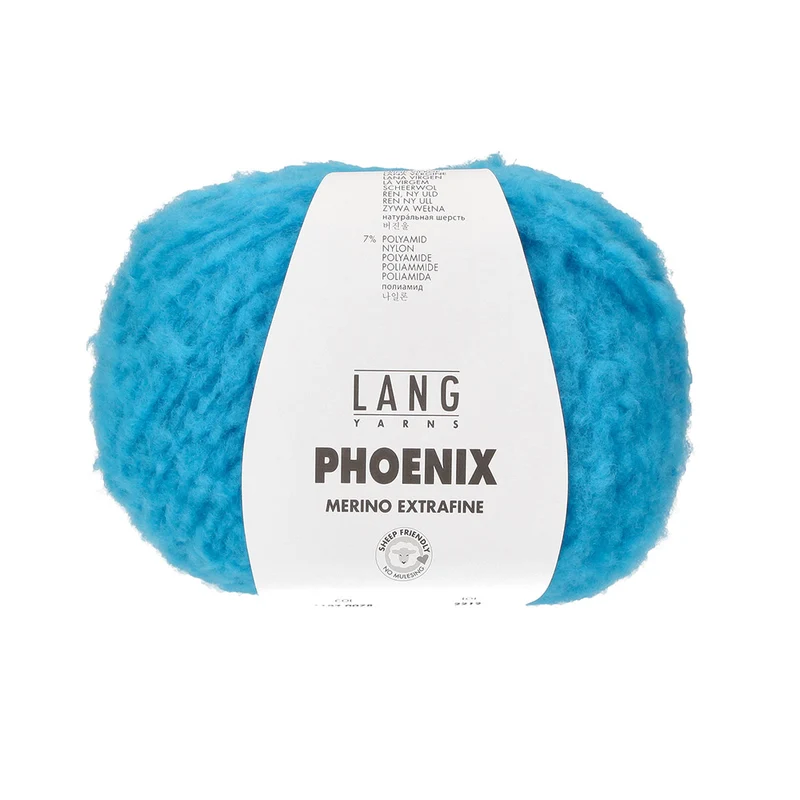 Lang Yarns Phoenix 078 Hell-Türkis