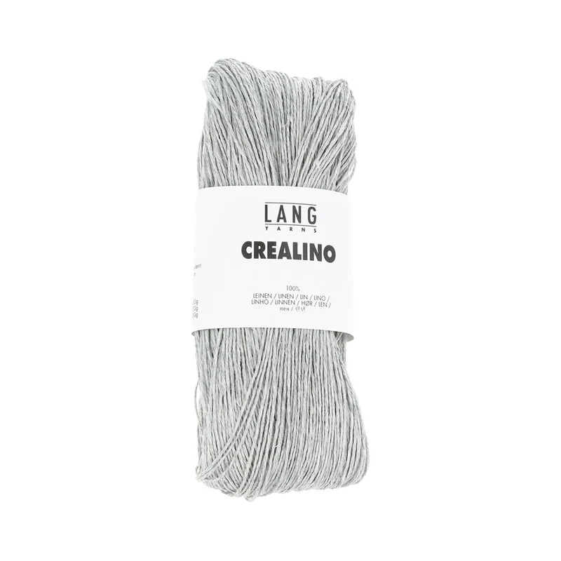 Lang Yarns Crealino 0003 Hellgrau Mélange